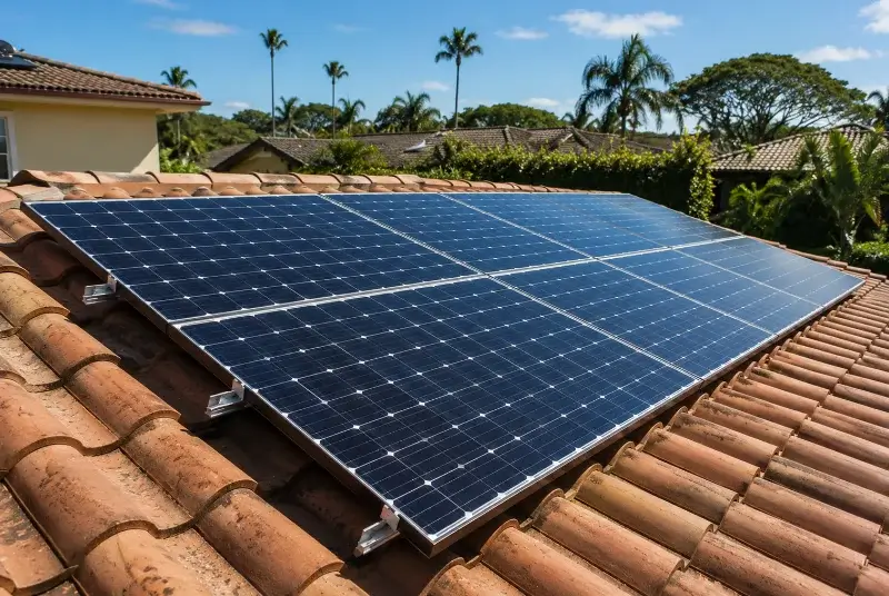 Installation de panneaux solaires à Cucugnan